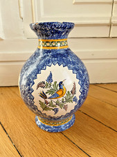 Vase faïence décor d'occasion  Paris XIV