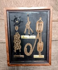 Nautical knot shadow for sale  New Glarus