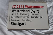 Zuglaufschild 2171 wattenmeer gebraucht kaufen  Drochtersen