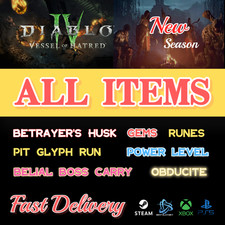 Diablo 4 Temporada 9 Betrayers Husk/Belial Carry/Pit Run/Nível de Potência/Entrega Rápida comprar usado  Enviando para Brazil
