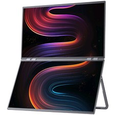 Usado, Monitor extensor de jogos monitor portátil tela dupla UPERFECT 23,8" 100Hz 1080P comprar usado  Enviando para Brazil