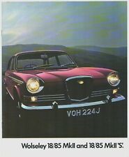 Wolseley 1971 72 for sale  UK