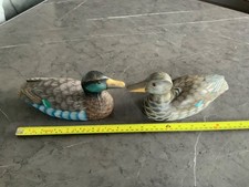 Pair wooden ducks.. for sale  HAVERFORDWEST