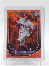 REFRATOR ZACH NETO 2025 BOWMAN CROMADO SAFIRA LARANJA /25 Q3967 comprar usado REFRATOR ZACH NETO 2025 BOWMAN CROMADO SAFIRA LARANJA /25 Q3967 comprar usado  Enviando para Brazil