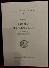 Ricordo giuseppe tucci usato  Roma