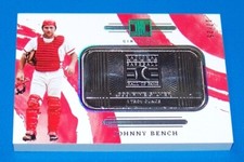 Johnny Bench 2024 Panini Impecável HOF 1oz .999 Barra de Prata MLB Vermelha 17/25 comprar usado  Enviando para Brazil