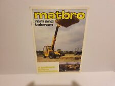 Matbro ram teleram for sale  Shipping to Ireland