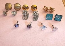 Screw back earrings for sale  Melrose
