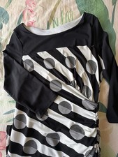 Ladies black white for sale  FARNHAM