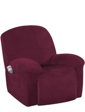Velvet plush couch for sale  LONDON
