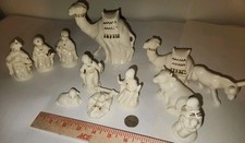 Nativity set white for sale  Lawson