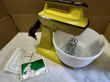Vintage Anos 70 Hamilton Beach Scovill Deluxe Suporte Mixer Colheita Ouro, Testado ✓ comprar usado  Enviando para Brazil