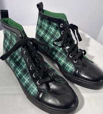 Tênis Harry Potter Sonserina Xadrez Hi-Top Masculino Tamanho 9 Hot Topic Hogwarts comprar usado Tênis Harry Potter Sonserina Xadrez Hi-Top Masculino Tamanho 9 Hot Topic Hogwarts comprar usado  Enviando para Brazil