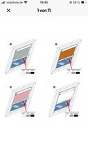 Dachfenster rollo verdunklung gebraucht kaufen  Zwickau