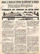 Maconnerie etancheite terrace d'occasion  Expédié en Belgium