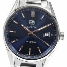 Używany, TAG HEUER WAR1112 Carrera Date Kwarcowy zegarek męski pudełko / gwarancja używany z Japonii na sprzedaż  Wysyłka do Poland