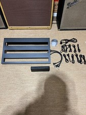 Nova placa de pedal Donner de 3 camadas configuração completa cabos, fonte de alimentação, bolsa, usado comprar usado  Enviando para Brazil
