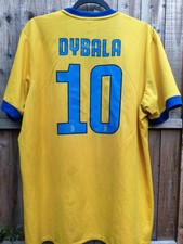 Camisa de futebol Juventus Away 2017/18 tamanho XL Dybala #10 Adidas comprar usado  Enviando para Brazil
