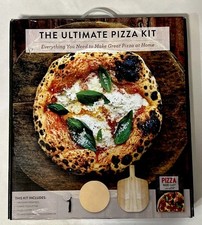 Ultimate Pizza Kit pizza, pedra, cortador de pizza, pizza, espátula, madeira gourmet comprar usado  Enviando para Brazil