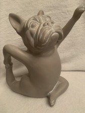 Estátua de resina para cachorro ioga buldogue francês filhote zen aprox 8,5 x 7" cinza comprar usado  Enviando para Brazil