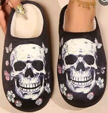 Skeleton skull slippers for sale  LEATHERHEAD