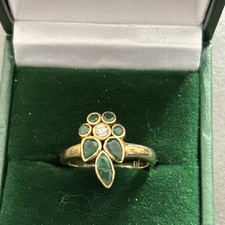 22ct gold cluster for sale  BRIDLINGTON