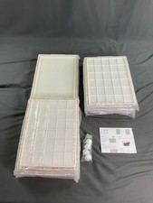 Caixas de armazenamento modulares de plástico sobre rodas - Empilháveis, recipientes móveis para Home O, usado comprar usado  Enviando para Brazil