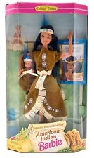 American Indian & Baby Blue Feather American Stories Barbie / Mattel 14715, NrfB na sprzedaż  Wysyłka do Poland