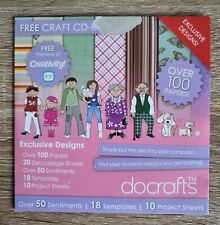 Craft scrapbooking docrafts for sale  PERSHORE