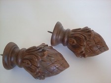 Set wooden drapery for sale  Shipping to Ireland