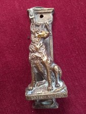 Vintage brass alsatian for sale  CHRISTCHURCH