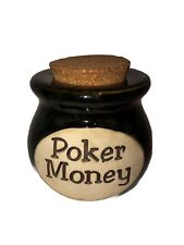 Poker money pottery for sale  Winamac