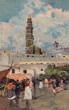 Cartolina napoli mercato usato  Trieste