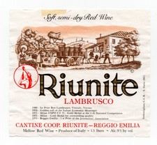 1974 riunite lambrusco for sale  Tulsa