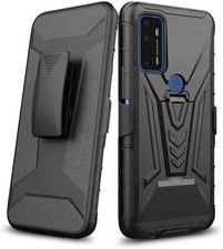 Usado, Capa telefone coldre clipe cinto à prova de choque para Cricket Dream 5G comprar usado  Enviando para Brazil