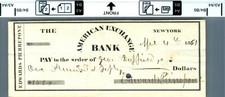 Edward pierrepont check for sale  Crete