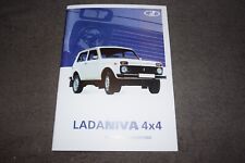 Betriebsanleitung Bedienungsanleitung LADA Niva 4x4 Original 2008 erstklassig, usado comprar usado  Enviando para Brazil