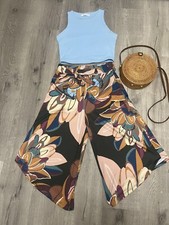 Pantaloni palazzo elastici usato  Spedire a Italy