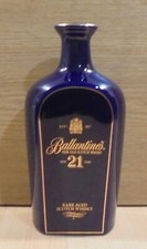 BALLANTINE'S SCOTCH WHISKY 21 ANOS GARRAFA DE CERÂMICA VINTAGE 700 ML VAZIA comprar usado  Enviando para Brazil