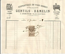 Josnes invoices 1908.gentils d'occasion  Expédié en Belgium