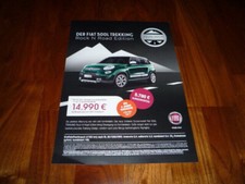 Fiat 500 L Trekking Rock N Road Edition Prospekt Brochure Depliant comprar usado  Enviando para Brazil