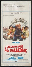 Locandina originale allenatore usato Locandina originale allenatore usato  Castellammare di Stabia
