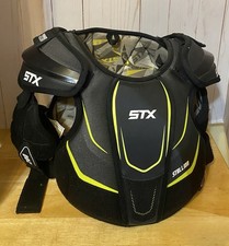 Almofadas de ombro STX STALLION 200+ lacrosse pretas tamanho pequeno 8/2017 comprar usado  Enviando para Brazil