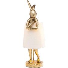 Kare Design Królik Lampa stołowa Biała/Żółta 5W na sprzedaż  PL