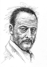 Jean reno portrait gebraucht kaufen  Berlin