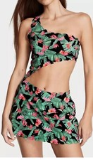 Vestido de natação QUENTE Victoria's Secret corte lateral de um ombro ~ XL 14 16 38dd tropical comprar usado  Enviando para Brazil