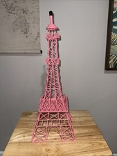 Escultura da Torre Eiffel rosa requintada decoração de escritório e casa 25 polegadas, usado comprar usado  Enviando para Brazil