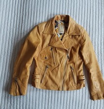 Lederjacke damen gelb gebraucht kaufen  Kalbe (Milde)