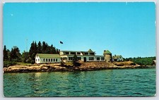 Cartão postal de exposições marítimas Sea And Shore Fisheries Aquarium Boothbay Harbor Maine ME comprar usado  Enviando para Brazil