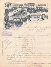 Angers invoice cointreau d'occasion  Expédié en Belgium